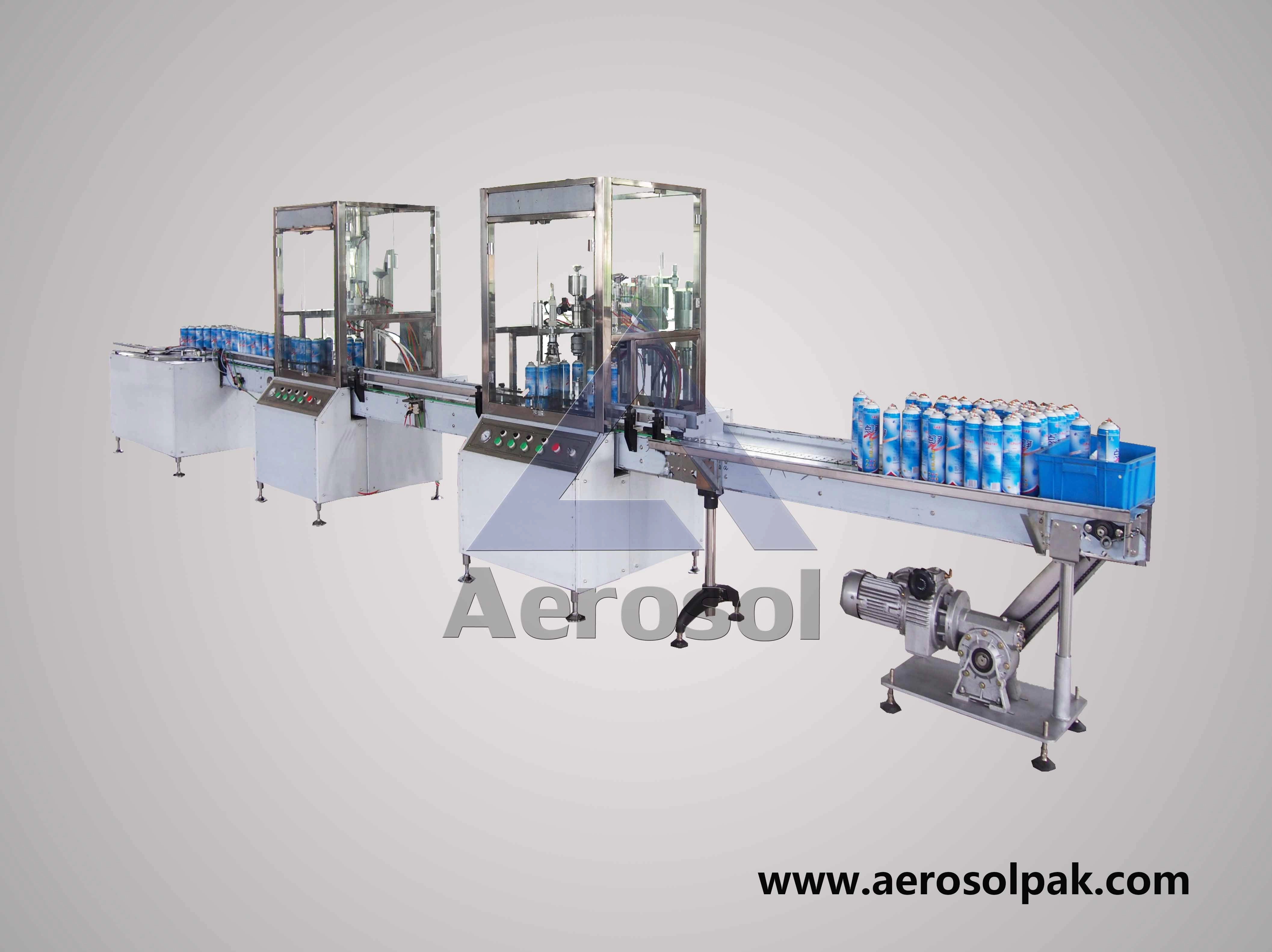 AB-2A Автоматическая машина для наполнения пакета на клапанах Aerosol