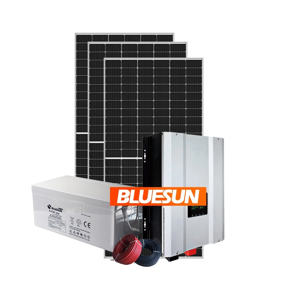 Батарея для хранения энергии Bluesun 3KW Off Slect Solar Power для дома
