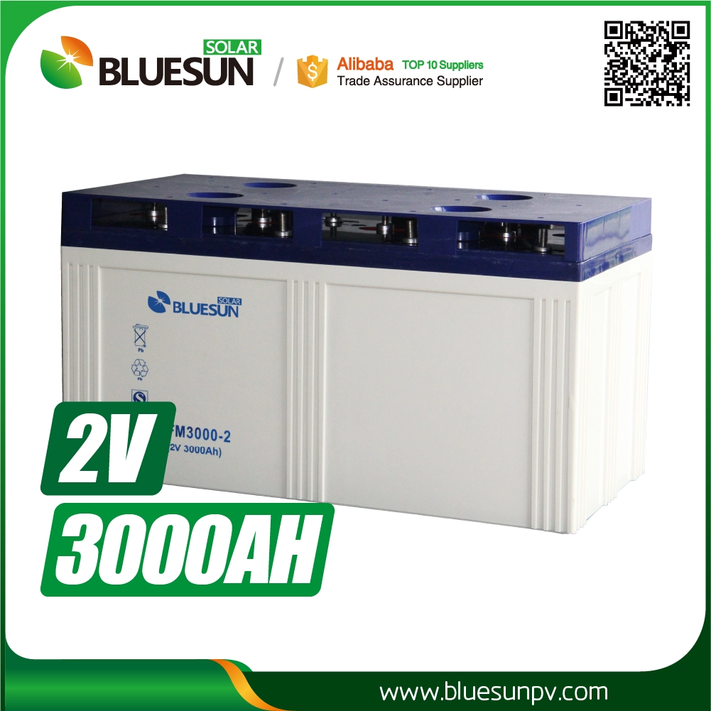 GEL 2V 3000AH свинцово-кислотная батарея DU Battery