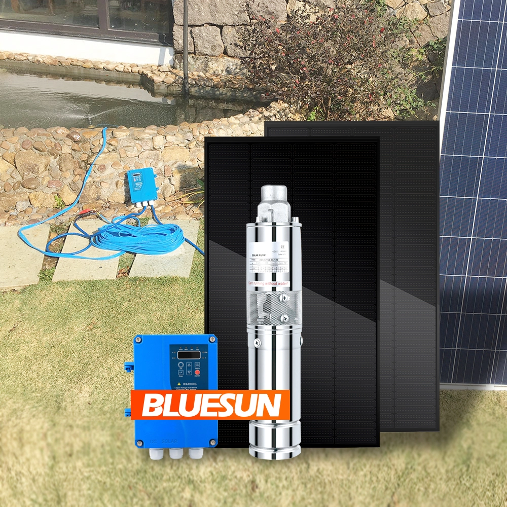 AC DC погружной солнечный водяной насос 110V 2HP 3HP 5HP Solar Seal Solar System для скважин