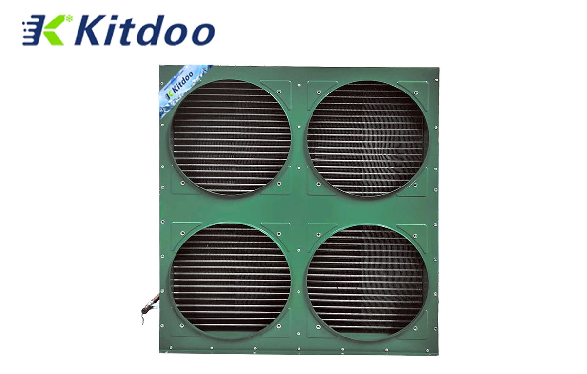 Четыре вентилятора холодильного воздушного охлаждения битцеровские цветные конденсаторы