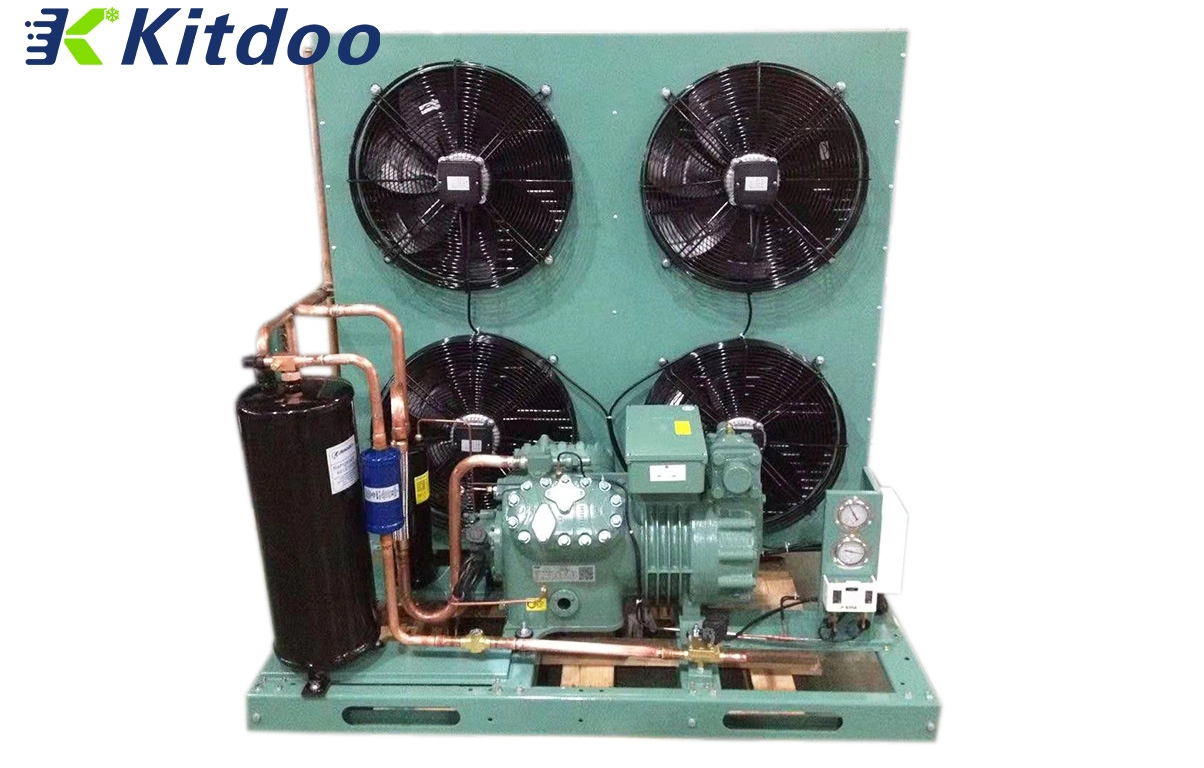 Полугерметичные компрессорно-конденсаторные агрегаты Bitzer с воздушным охлаждением