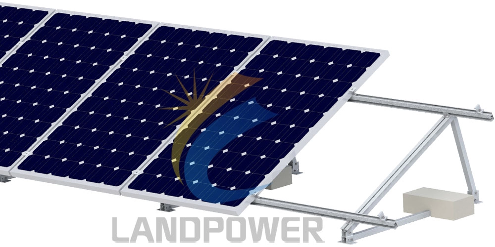 Солнечные монтажные системы для плоских крыш-Portrait