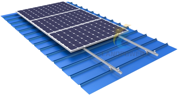 Солнечные монтажные системы для металлической крыши со стоячим фальцем