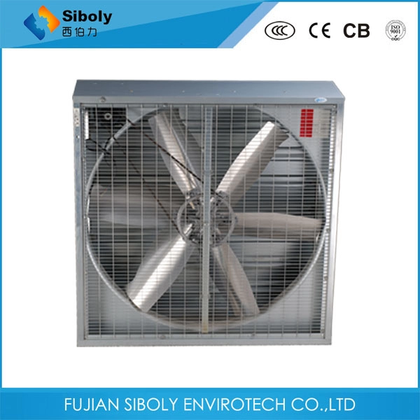 Промышленные настенные вытяжные вентиляторы с испарительным охладителем воздуха