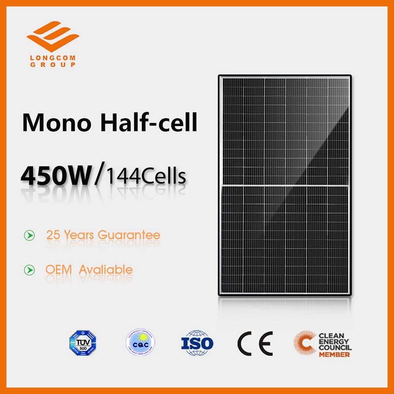 Солнечная панель Longcom High Efficiency 385W Mono с сертификатом CE TUV