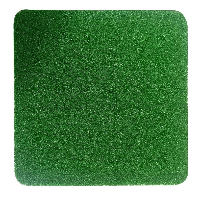 Короткая зеленая искусственная трава для гольфа