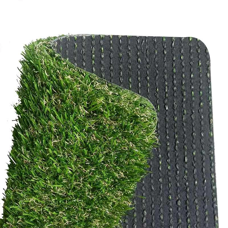 20 мм искусственный травяной газон четырехцветный U тип травы