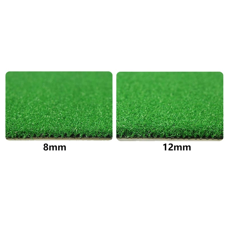Короткая зеленая искусственная трава для гольфа
