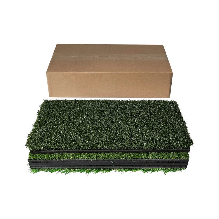Складной коврик для гольфа с тремя газонами