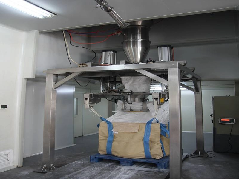 Автоматическая упаковочная установка для мешков в тонну (гранулированный и порошкообразный материал)