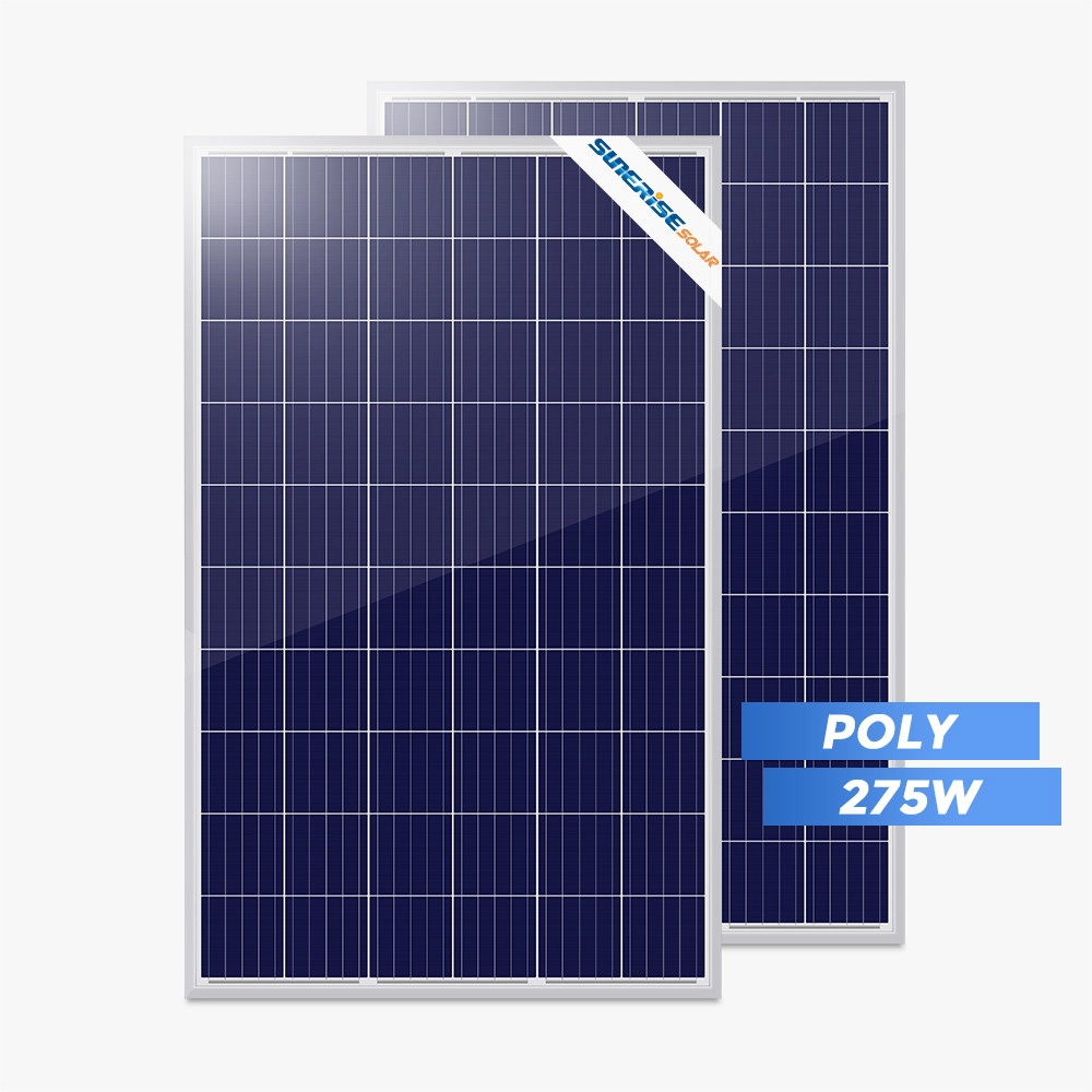 Поликристаллическая солнечная панель мощностью 275 Вт с превосходной эффективностью модуля