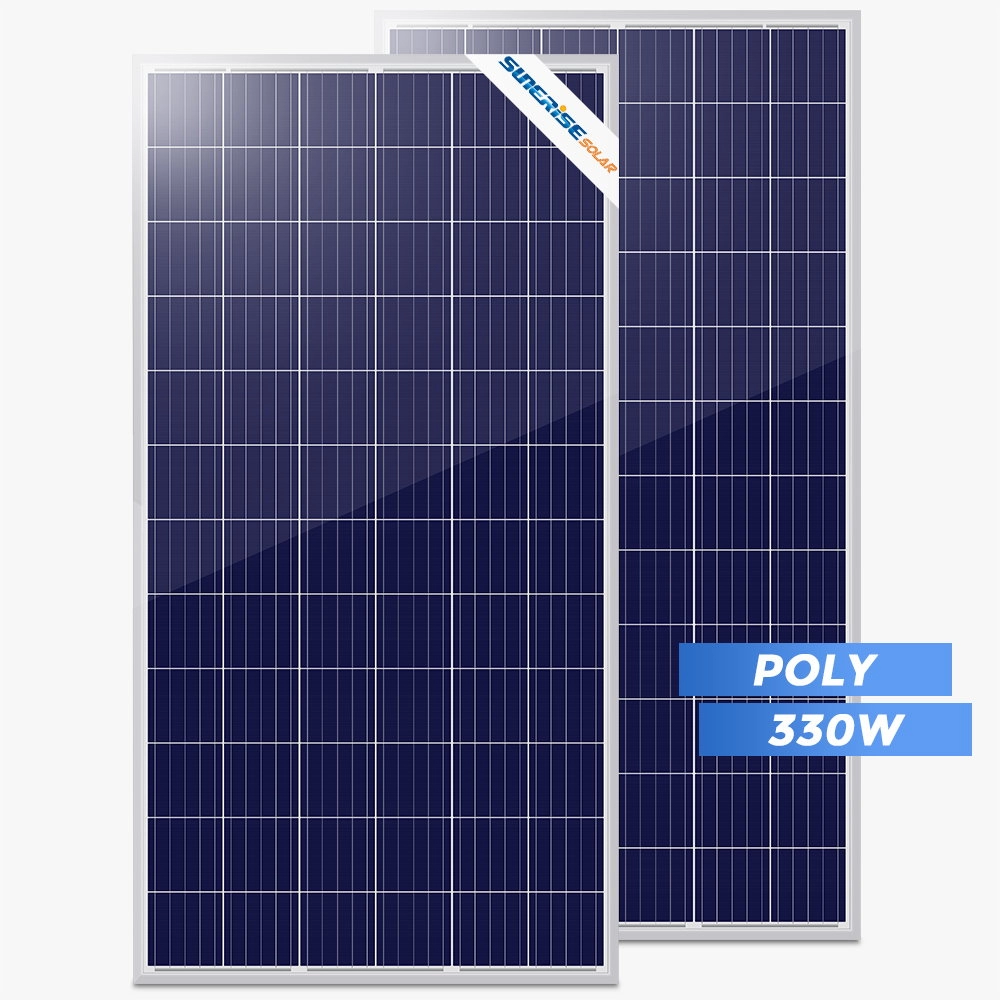 Поликристаллическая солнечная панель мощностью 330 Вт с 72 ячейками