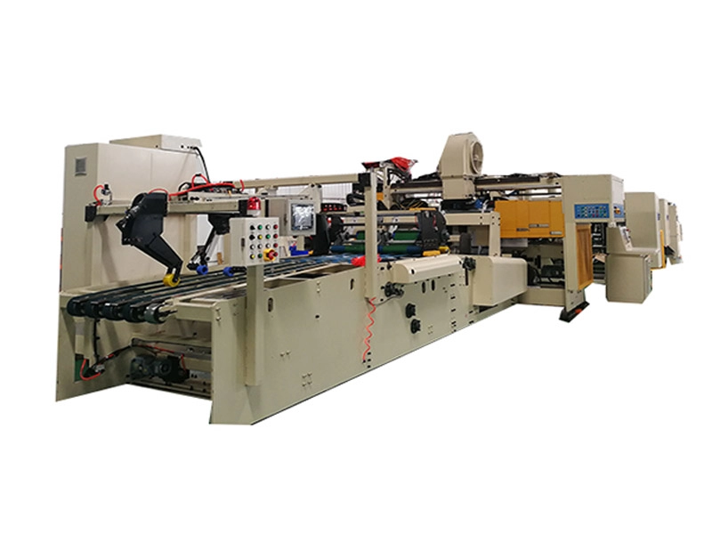 Высокоскоростная флексографская печатная машина для гофрированного картона