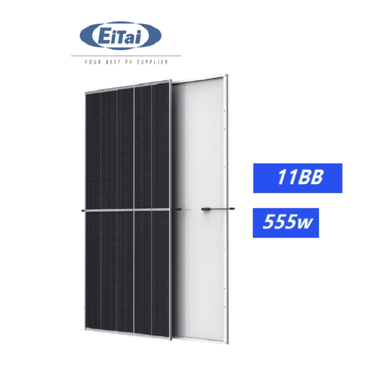 EITAI PERC Фотоэлектрические панели 530 Вт Half Cut 555 Вт Солнечная панель