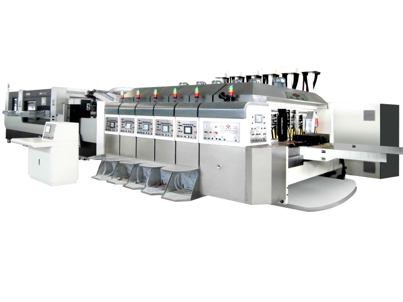 Многоцветная печатная машина для гофрированных коробок KL