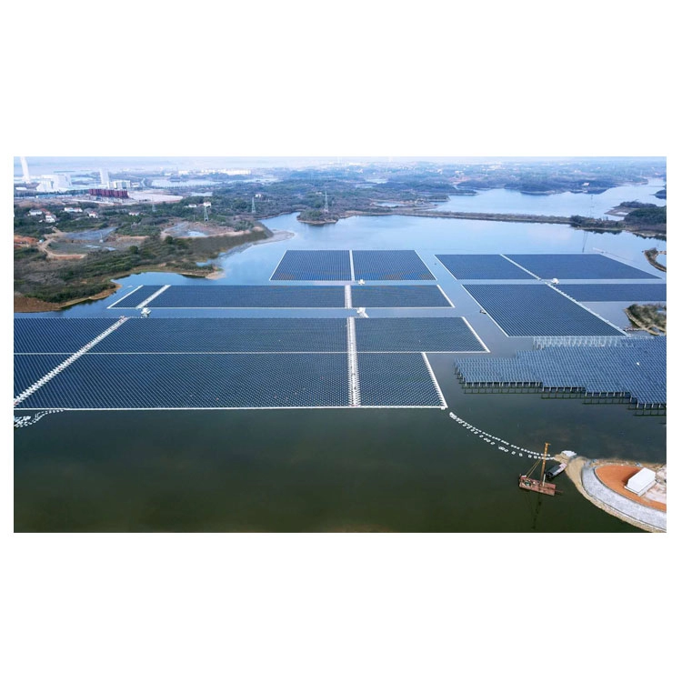 Сухое озеро Полное решение для анкеровки Солнечные комплекты HDPE Солнечная монтажная конструкция Поплавки для бассейна