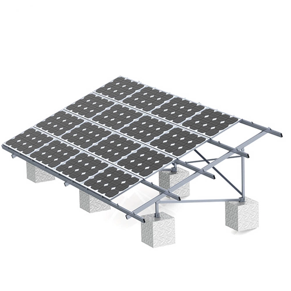 Алюминиевый солнечный кронштейн для системы наземного монтажа