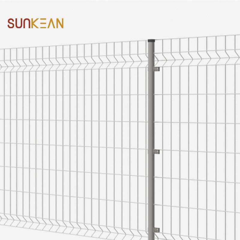 Стальной забор индивидуального размера, забор из сварной сетки, используемый для солнечной электростанции