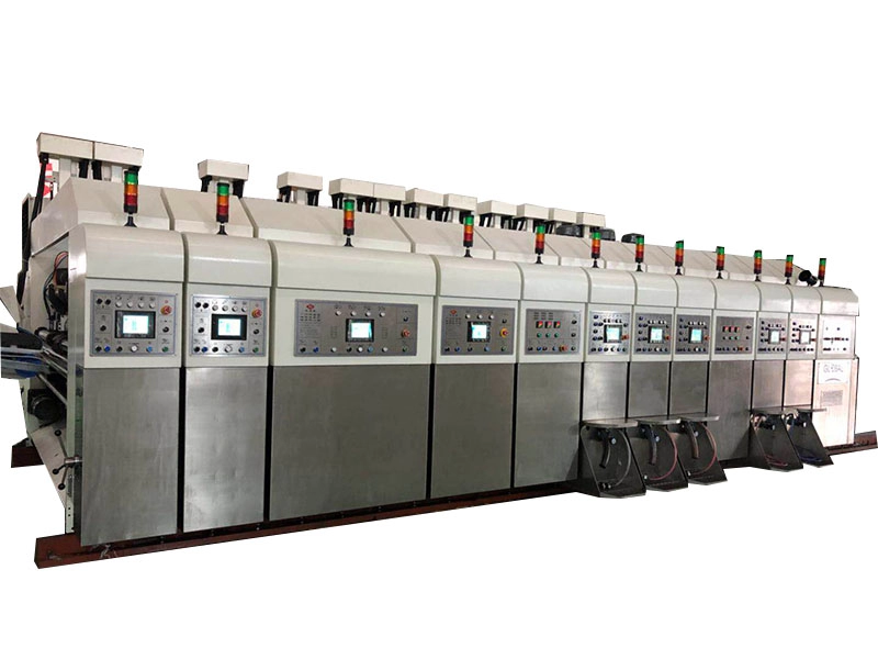 Автоматическая флексографская печатная машина для гофрированного картона