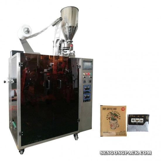 Ультразвуковая упаковочная машина для капельного кофе Canephora/Robusta с внешней оболочкой