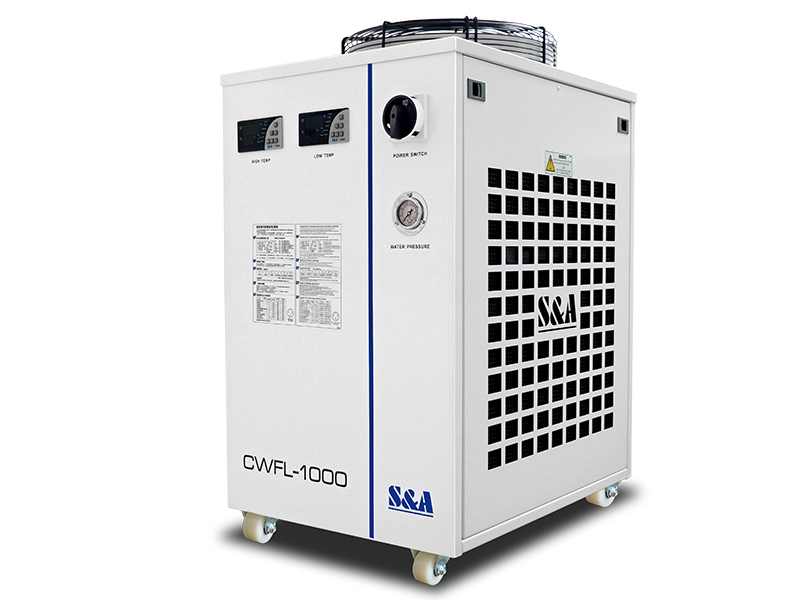 Лазерные системы охлаждения CWFL-1000 с двойным цифровым регулятором температуры