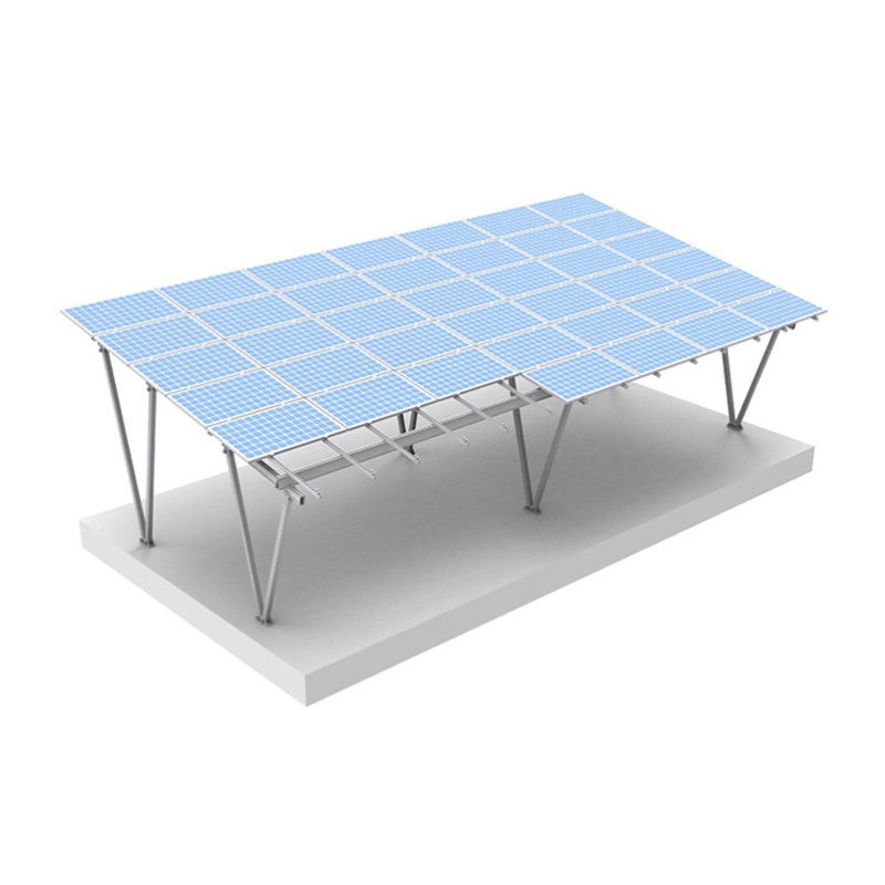 Солнечная монтажная конструкция для навеса, алюминиевая система парковки