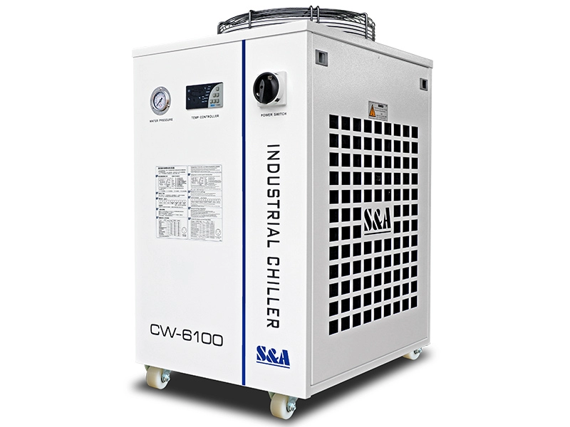 Промышленные системы водяного охлаждения CW-6100 Холодопроизводительность 4200 Вт Гарантия 2 года
