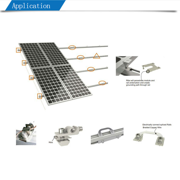 solar ground piece application