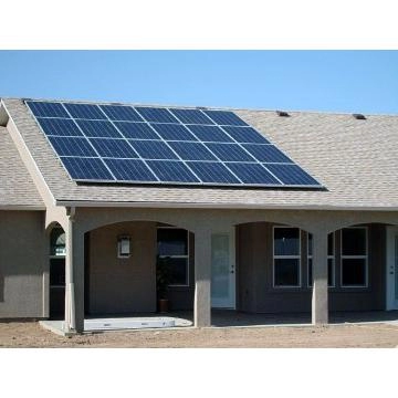 6000 ватт от системы солнечной энергии энергии электричества дома сетки