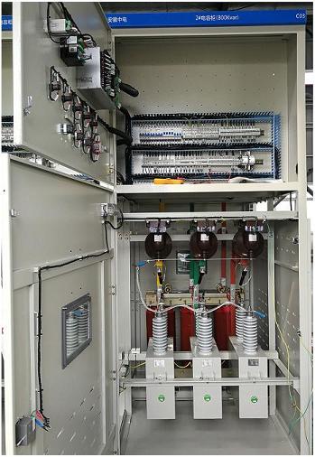high voltage static var compensator capacitor banks