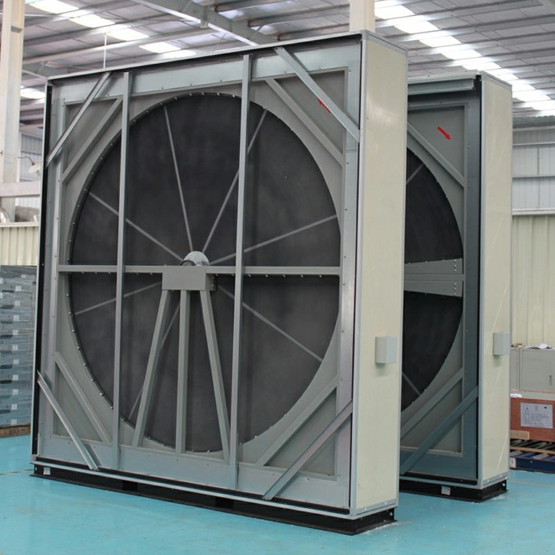 Напольный вентиляционный агрегат прямого испарения с конденсатором