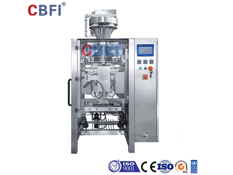 CBFI China Вертикальная машина для упаковки льда для ледового бизнеса