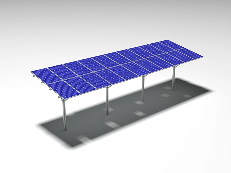Двусторонняя солнечная фотоэлектрическая монтажная система