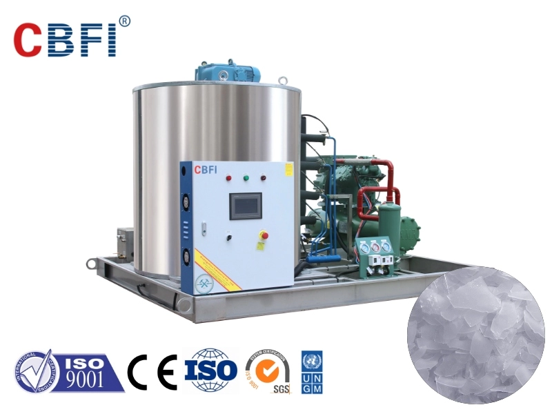 CBFI 10 тонн в сутки чешуйчатый льдогенератор