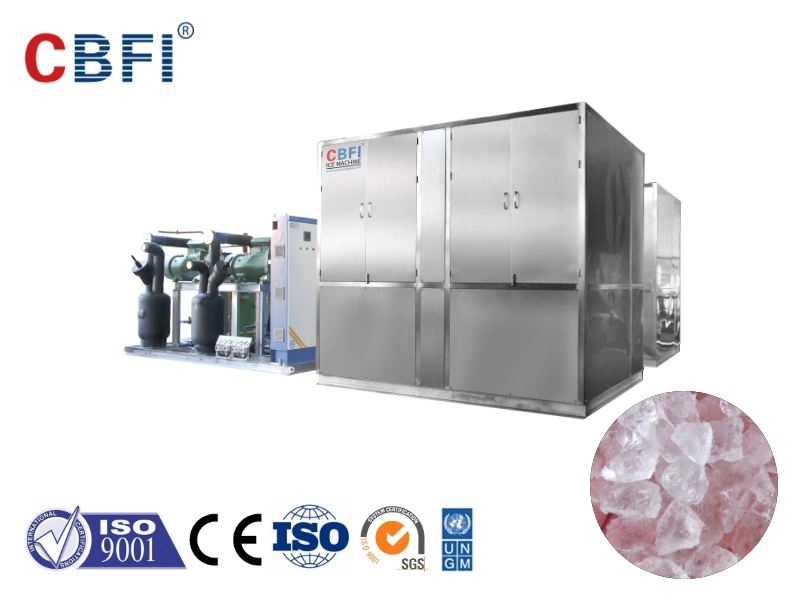 CBFI 40 тонн в сутки пластинчатый льдогенератор