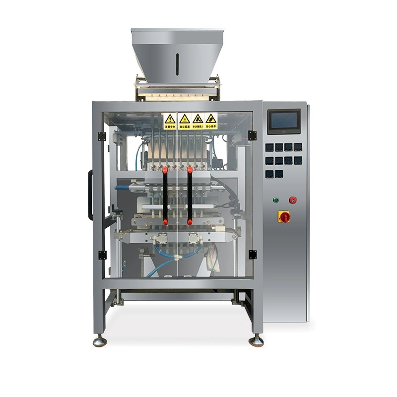 Вертикальная полностью автоматическая многополосная машина для упаковки кофе/молока/электуария/протеинового порошка