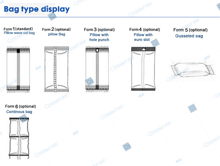 Bag type display