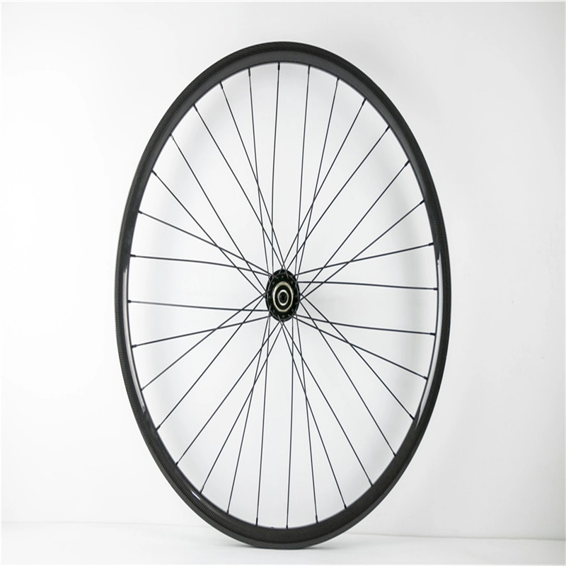 Колесо для шоссейного велосипеда TB310 Дисковое бескамерное карбоновое велосипедное колесо