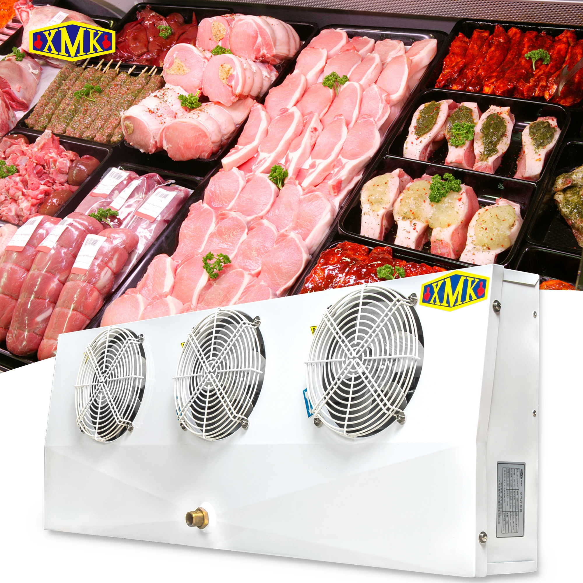 Витрина для коммерческого холодильника DE воздухоохладитель