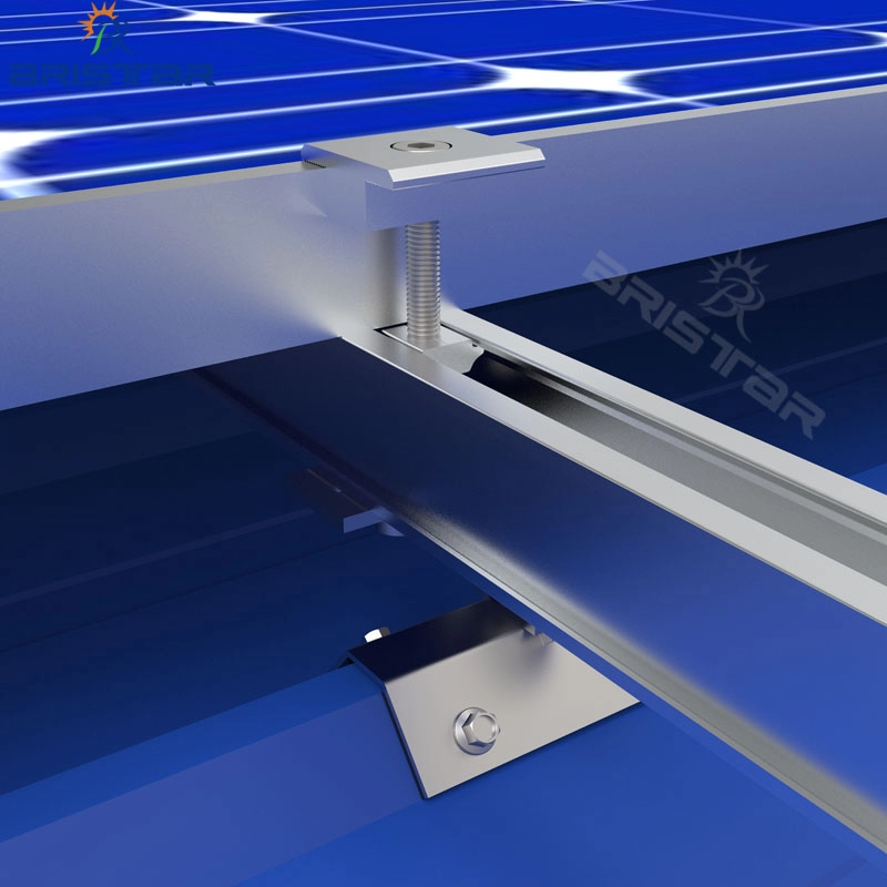 Крепления для солнечных панелей для металлической крыши