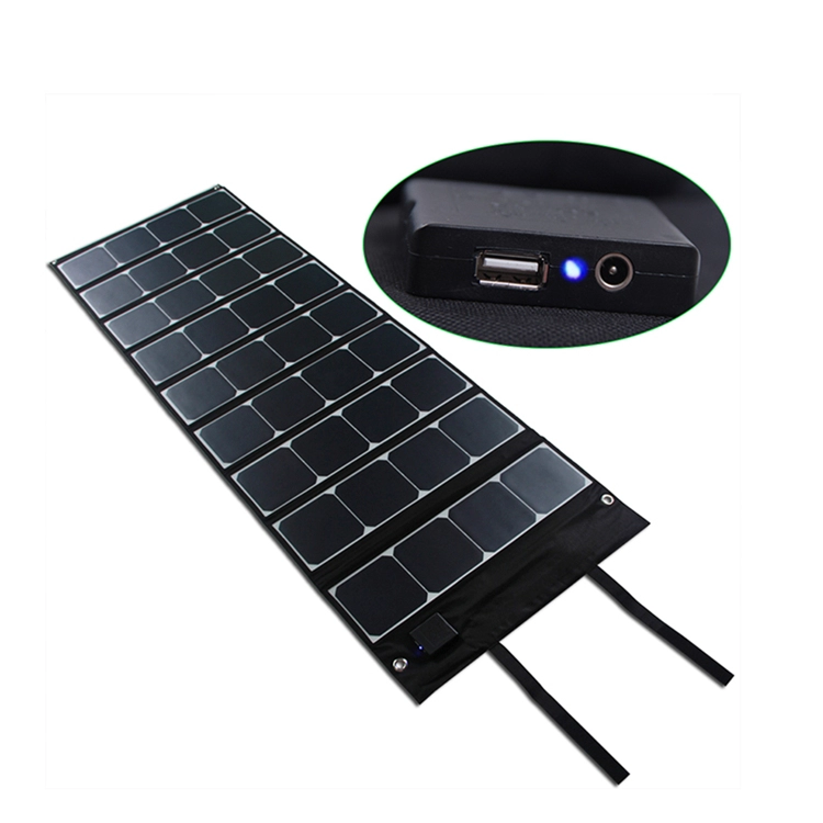 Высокоэффективное портативное зарядное устройство для кемпинга на солнечных батареях