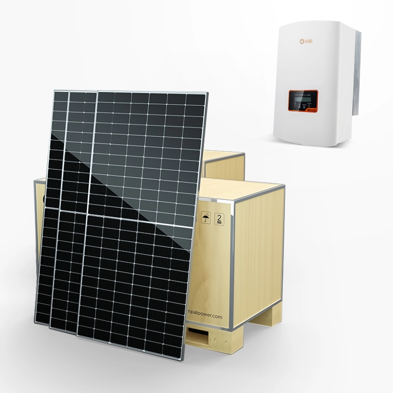 Сетевая солнечная энергосистема для домашнего и заводского использования