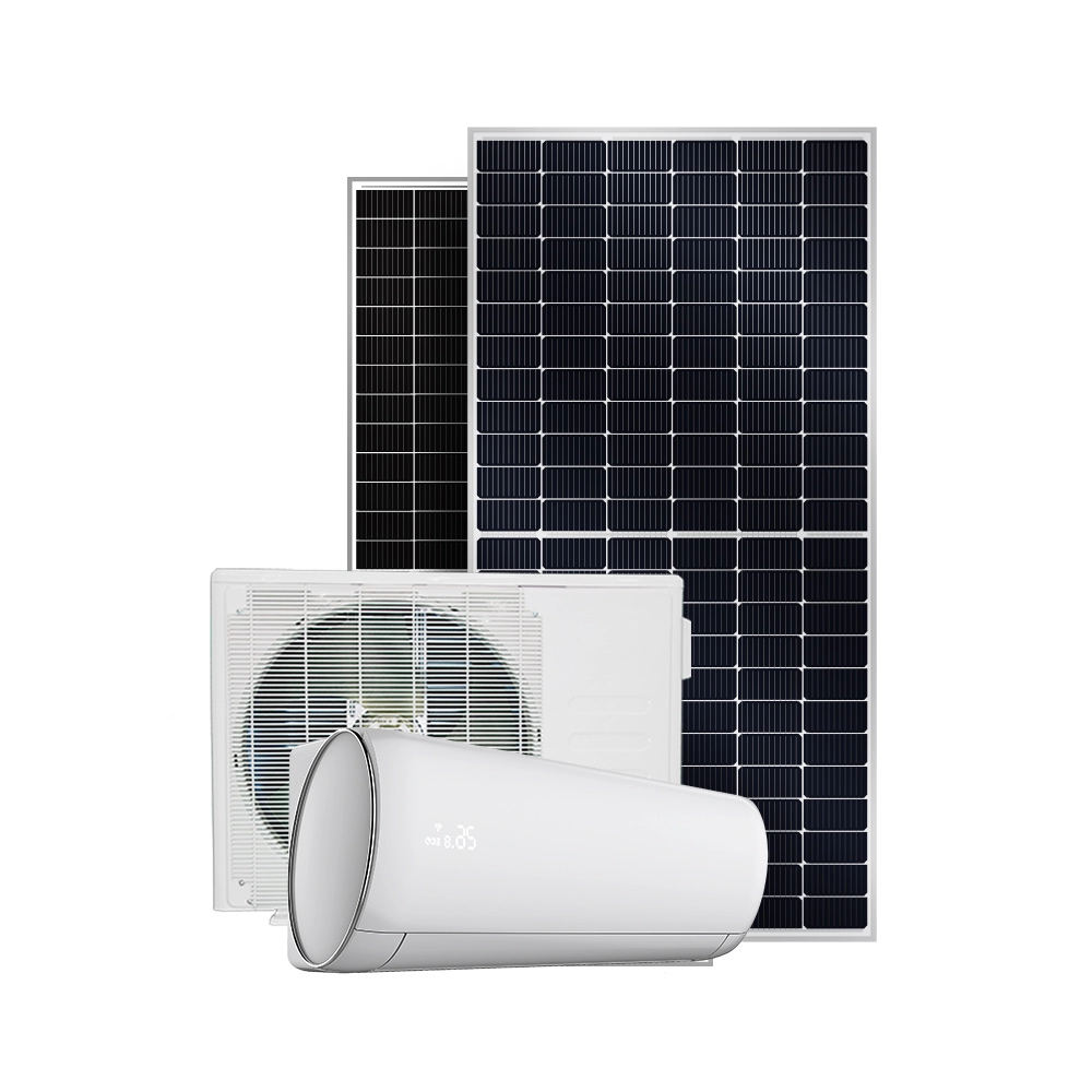 Гибридная система теплового насоса кондиционера переменного/постоянного тока с питанием от солнечной энергии
