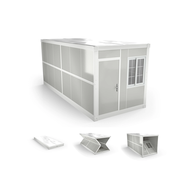 Быстрая установка дома-контейнера Prefab Steel Frame Folding для жизни/магазина/гостиницы/общежития