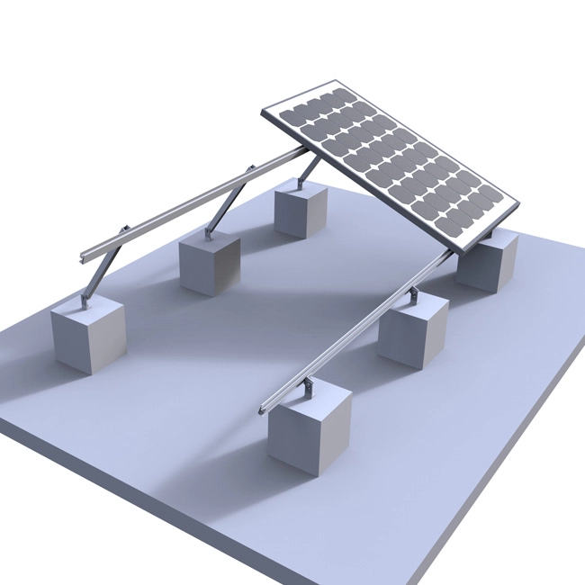 Система крепления SunRack для плоской крыши с фиксированным углом II