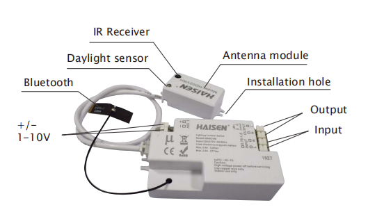Bluetooth networking microwave motion sensor