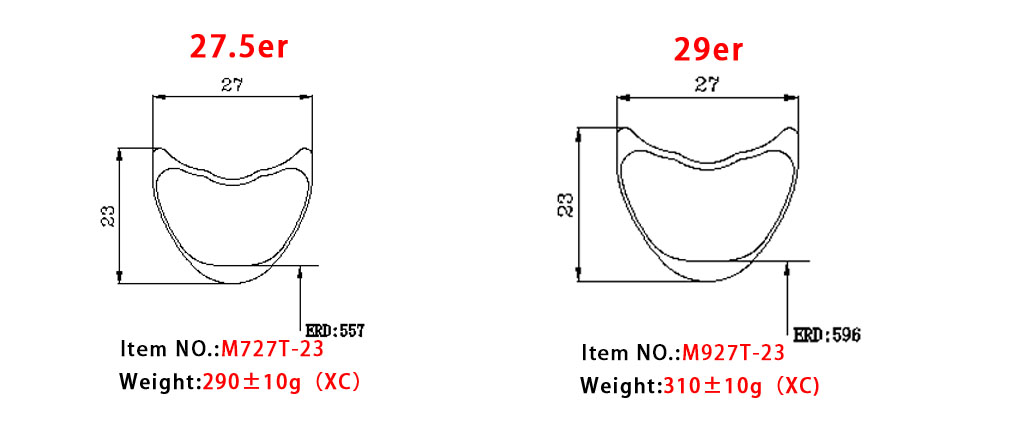 27-миллиметровые карбоновые трубчатые диски для горного велосипеда для XC