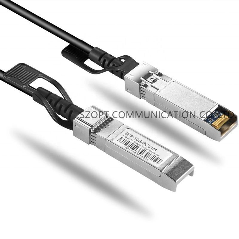 Медный кабель быстрого соединения кабеля 1Г СФП 10Г СФП+ заплаты ДАК пассивный прямой