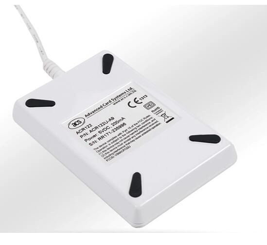 13. Бесконтактный считыватель смарт-карт Rfid NFC 56 МГц ACR122U